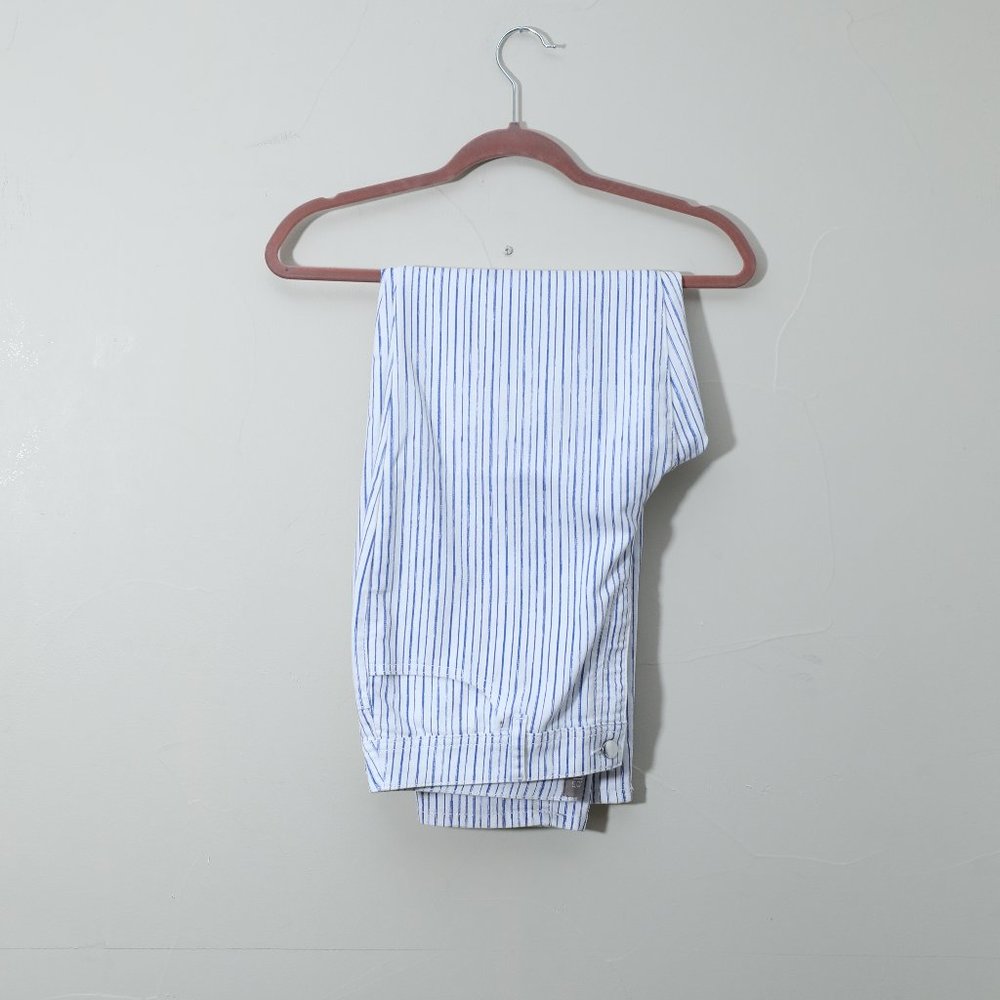 Chico's Blue and White Striped Pants (15)